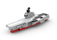 LEGO USS Lexington (CV-16) MOC