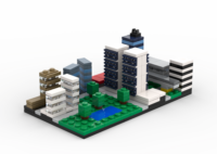 LEGO City Central Park District MOC
