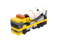 #2 Micro Mondays – LEGO Cement Truck MOC