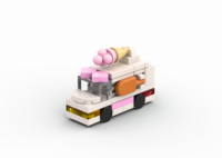 LEGO Micro Ice Cream Truck MOC