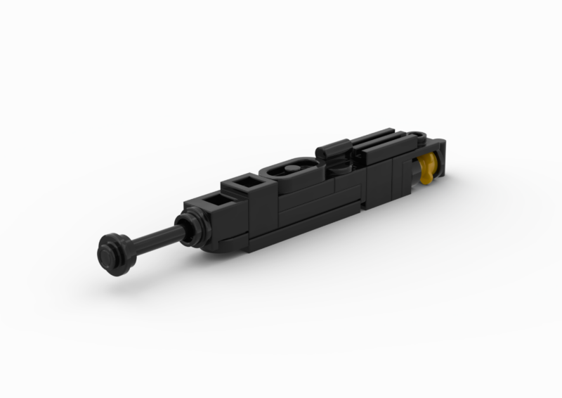 3D rendered image of the LEGO Plongeur Submarine MOC.