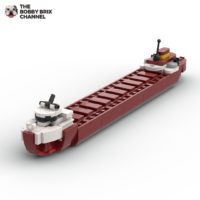 Designing the LEGO® SS Edmund Fitzgerald Freighter MOC
