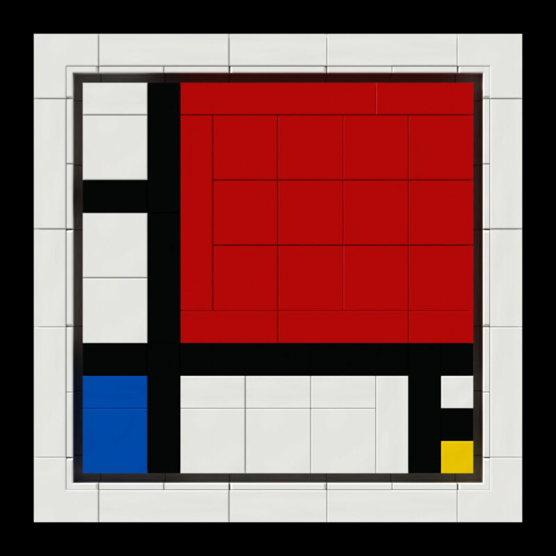 Read more about the article LEGO & Piet Mondrian
