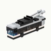 LEGO Micro Trolleybus MOC
